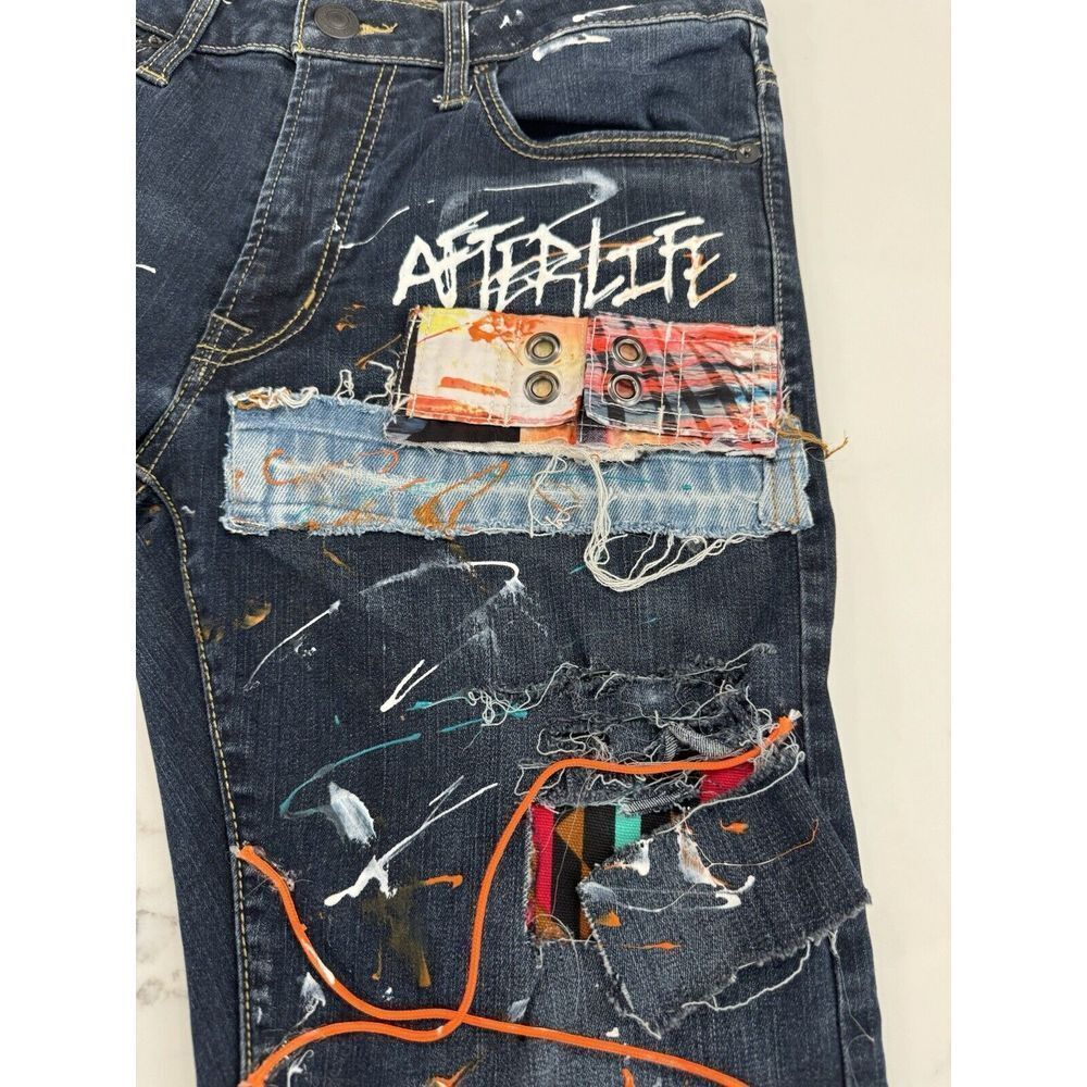 American Eagle Extreme Flex Patch Work Graffiti A… - image 2